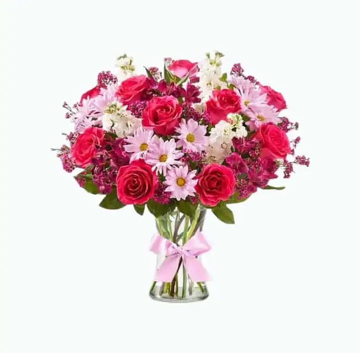 Product Image of the Sweetheart Romance Flower Bouquet