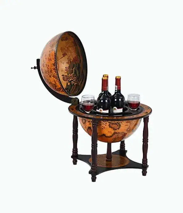 Product Image of the Tabletop Globe Bar Stand