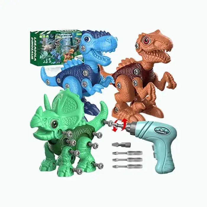 Product Image of the Take Apart Dinosaur Toys for Kids 3-7