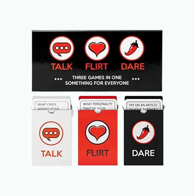 Product Image of the Talk Flirt Dare Game