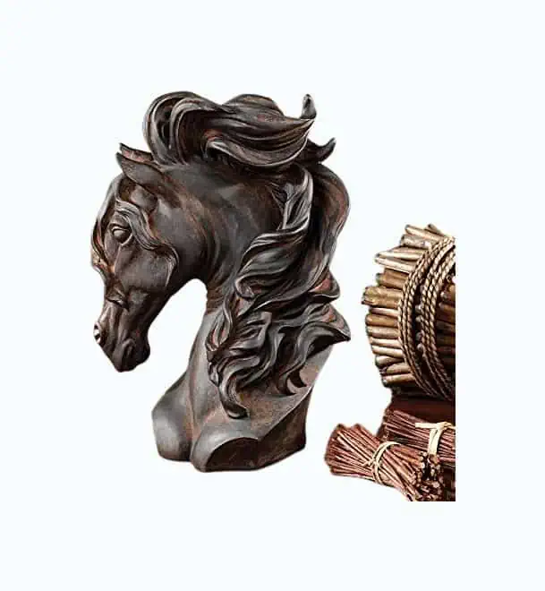 Product Image of the Tamed Beauty Horse Bust