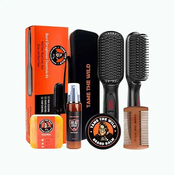 Product Image of the Tame's Beard Straightener Essentials Kit