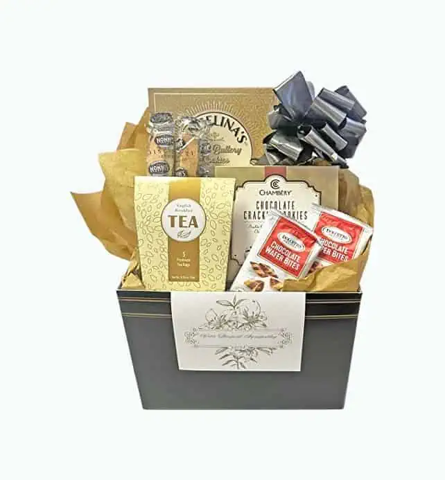 Product Image of the Tea And Sympathy Gift Basket