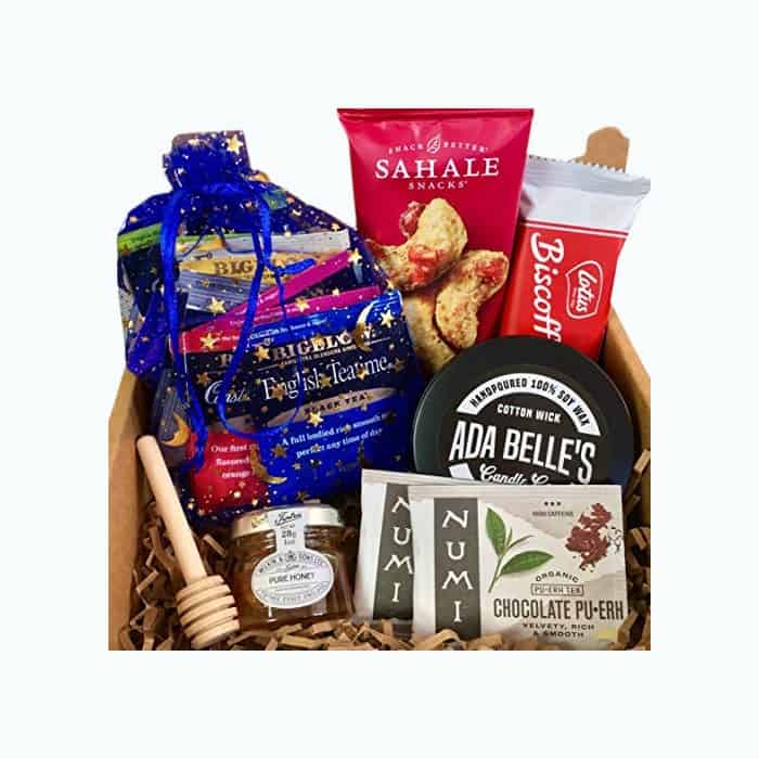 Product Image of the Tea Gift Basket for Tea Lovers