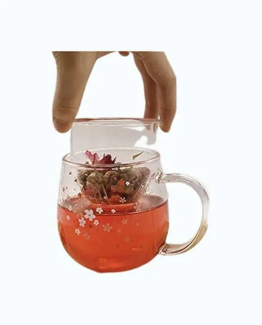 Product Image of the Tea Infuser Glass Mug