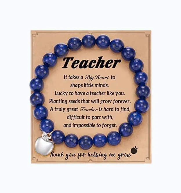 Product Image of the Teacher Apple Bracelet