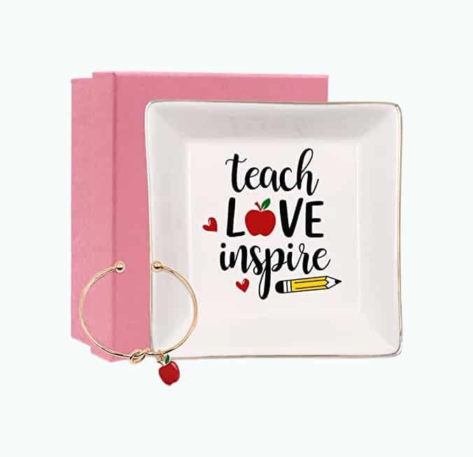 Product Image of the Teacher Appreciation Jewelry Dish