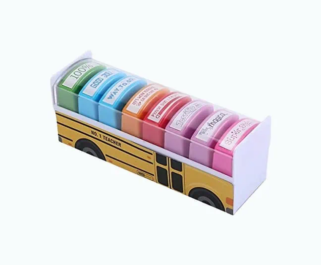 Product Image of the Teacher Stamps Set