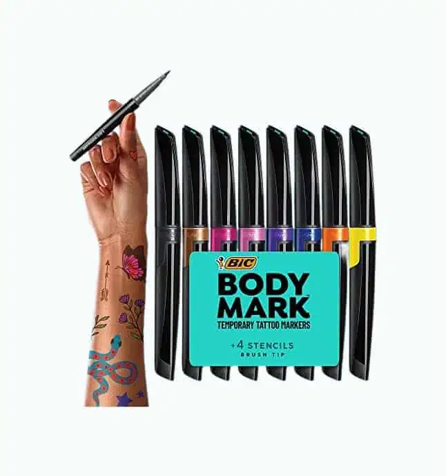 Product Image of the Temporary Tattoo Marker Set