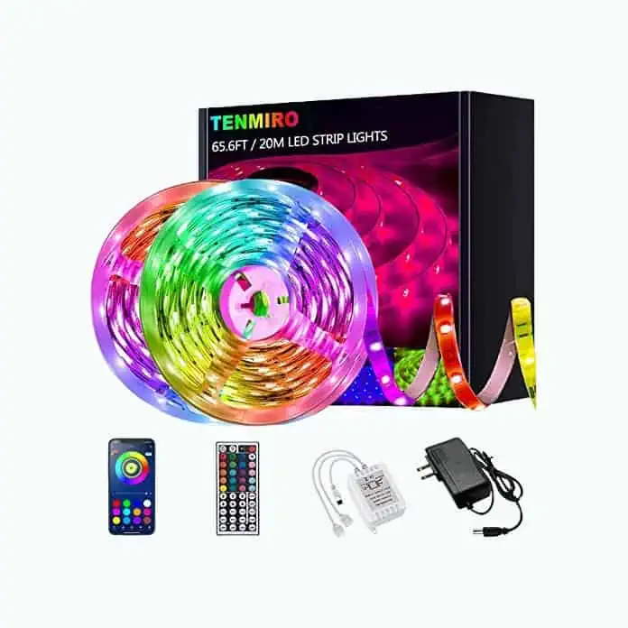 Product Image of the Tenmiro 65.6ft LED Strip Lights