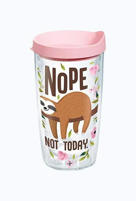 Product Image of the Tervis Sloth Nope Not Today Insulated Tumbler