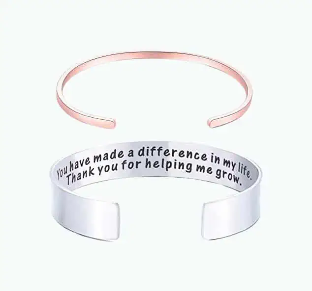 Product Image of the Thank You For Helping Me Grow Bracelet