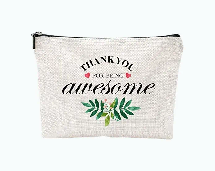 Product Image of the Thank You Makeup Bag