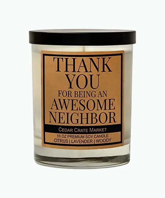 Product Image of the Thank-You Neighbor Candle