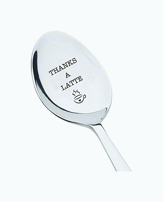 Product Image of the Thanks A Latte Spoon