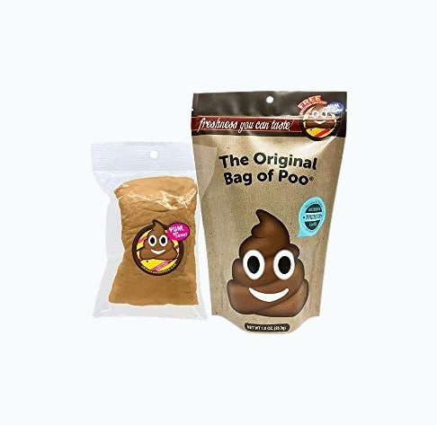 Product Image of the The Original Bag of Poo, Poop Emoji (Brown Cotton Candy)