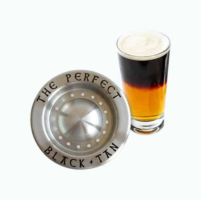 Product Image of the The Perfect Black And Tan Beer Layering Tool for Beer Cocktails