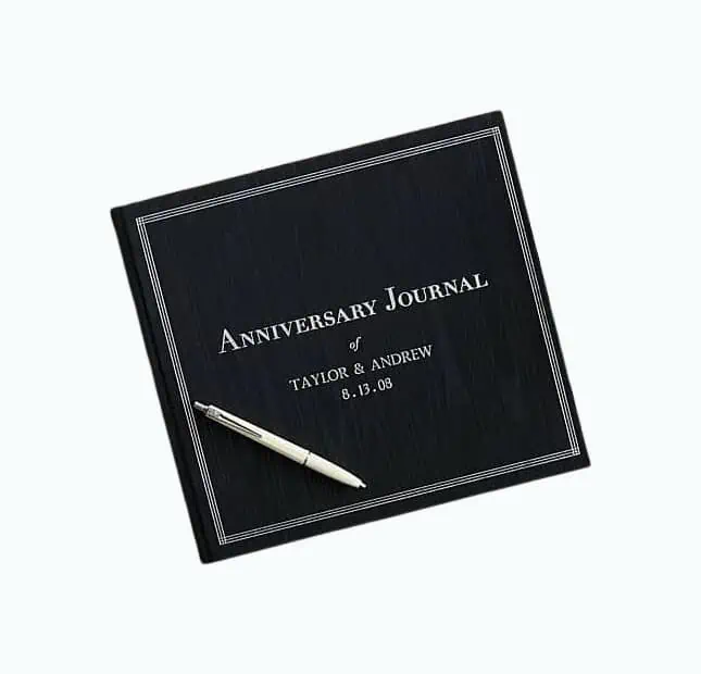 Product Image of the The Personalized Anniversary Journal