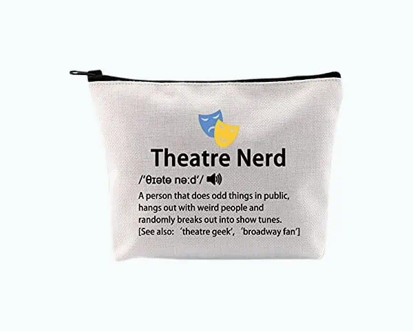 Product Image of the Theater Nerd Makeup Bag
