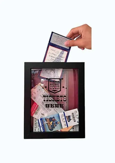 Product Image of the Ticket Shadow Box - 8x10