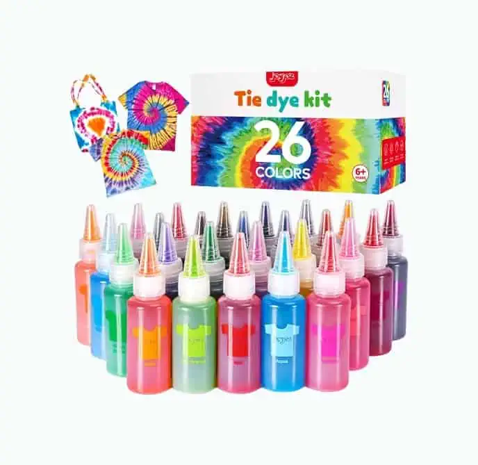 Product Image of the Tie Dye Kit of 26 Colors
