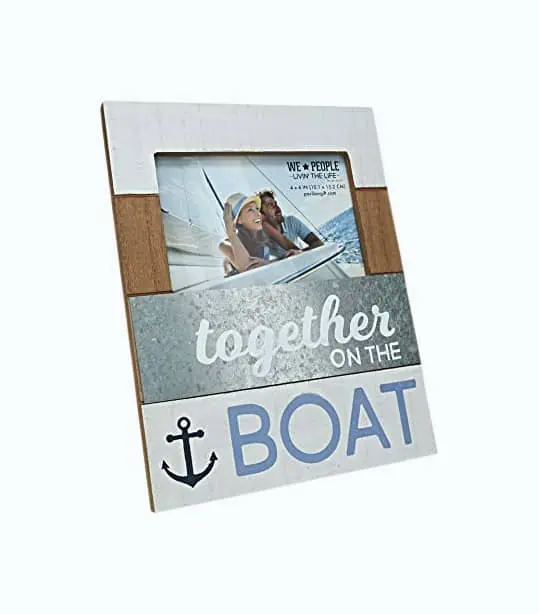 Product Image of the Together On The Boat Picture Frame