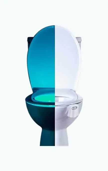 Product Image of the Toilet Bowl Night Light