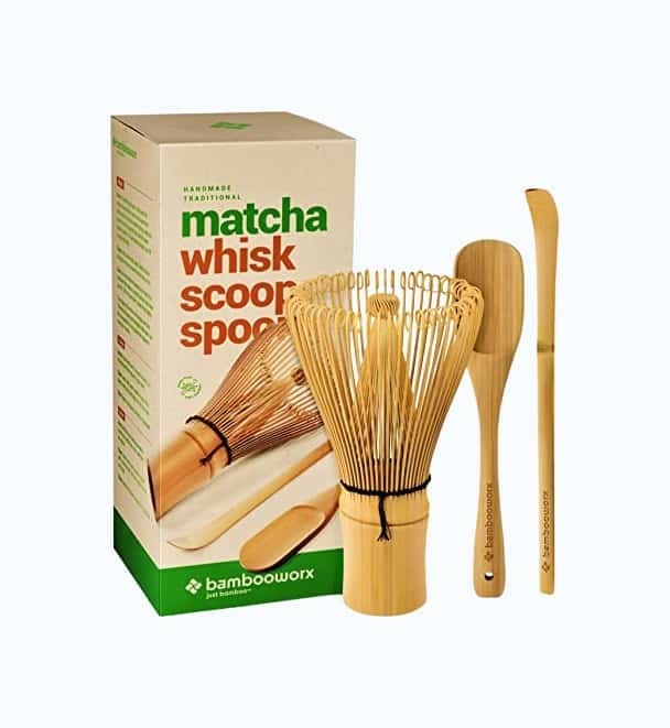 Product Image of the Traditional Japanese Matcha Whisk Set