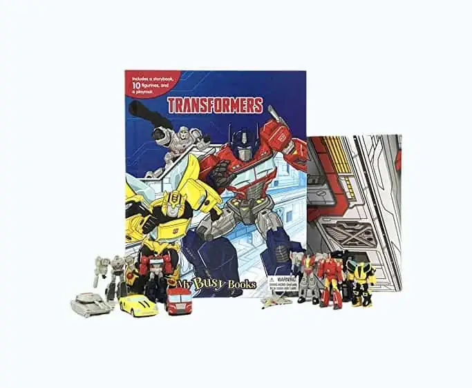 Product Image of the Transformers My Busy Book