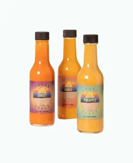 Product Image of the Tropical Hot Sauce Trio