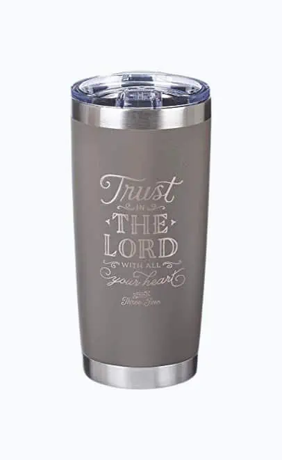 Product Image of the Trust In The Lord Travel Mug