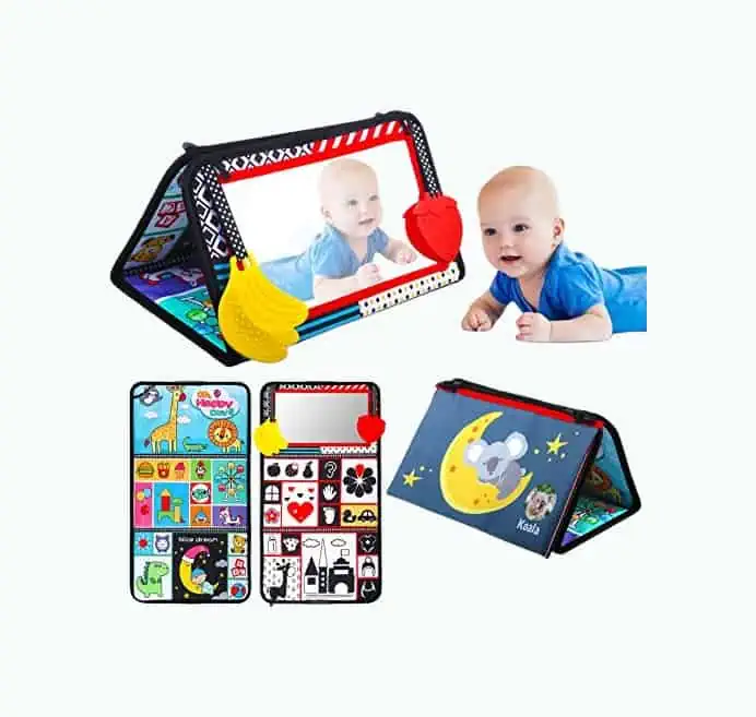 Product Image of the Tummy Time Mirror Set