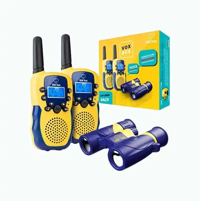 Product Image of the USA Toyz Vox Box Walkie Talkies