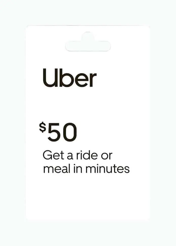 Product Image of the Uber Gift Card