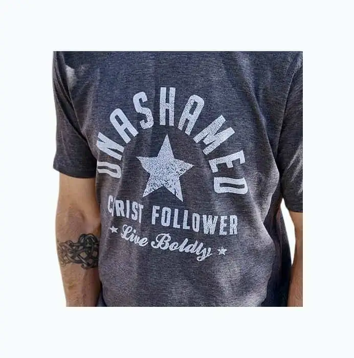 Product Image of the Unashamed Christ Follower T-Shirt