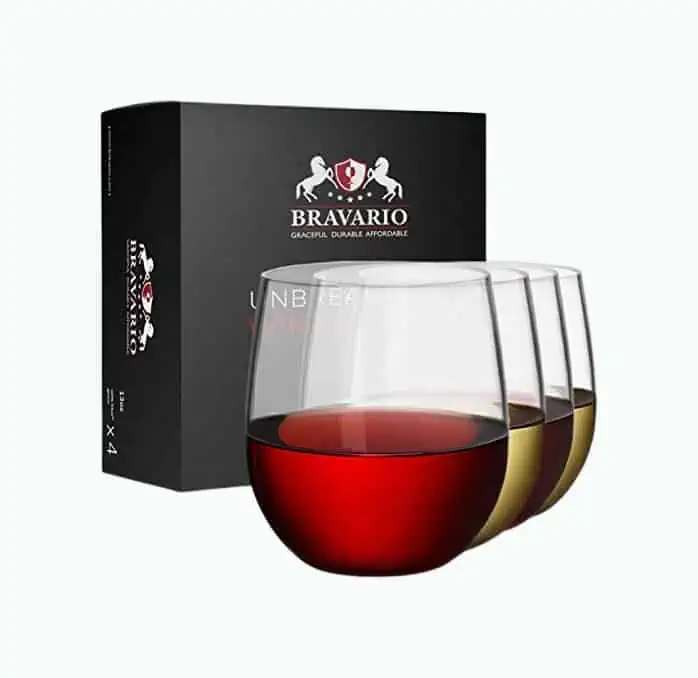 Product Image of the Unbreakable Stemless Wine Glasses