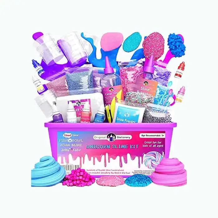 Product Image of the Unicorn Slime Kit