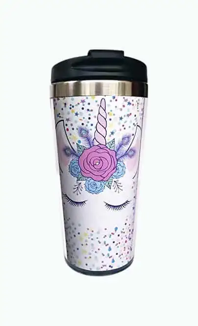 Product Image of the Unicorn Travel Mug