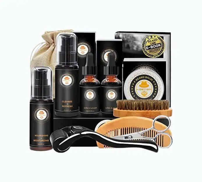 Product Image of the Upgraded Beard Grooming Kit