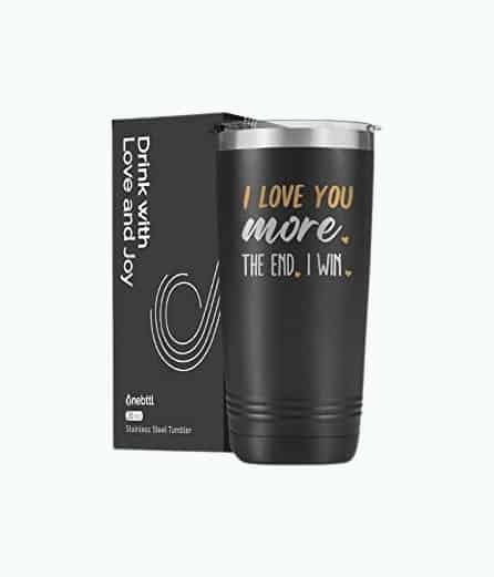 Product Image of the Valentine’s Day Tumbler