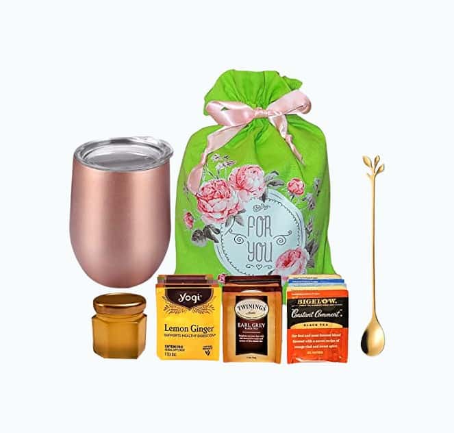 Product Image of the Variety Tea Gift Set- Tea Lovers Gift Basket