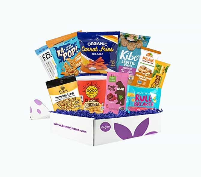 Product Image of the Vegan and Gluten-Free Snack Box Care Package
