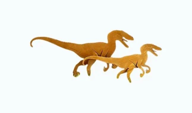 Product Image of the Velociraptor Garden Sculpture Set