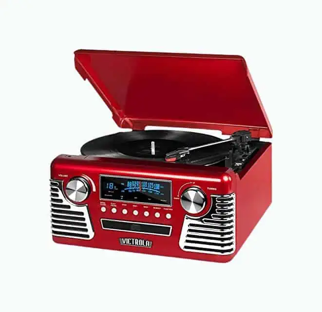 Product Image of the Victrola 50's Retro Bluetooth Record Player