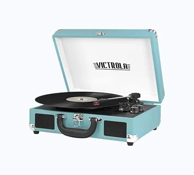 Product Image of the Victrola Portable Suitcase Record Player