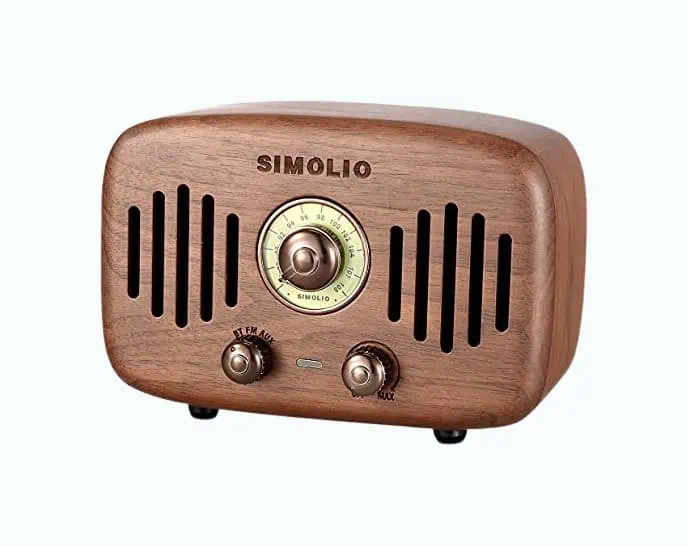 Product Image of the Vintage Radio Bluetooth Speakers