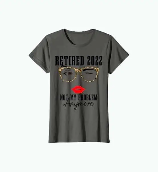 Product Image of the Vintage Retirement T-Shirt
