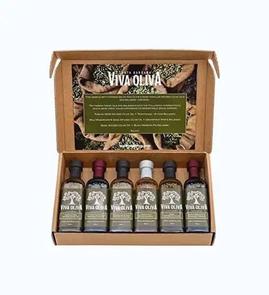 Product Image of the Viva Oliva Olive Oil & Vinegar Gift Set