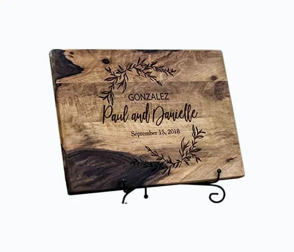 Product Image of the Walnut Personalized Cutting Board