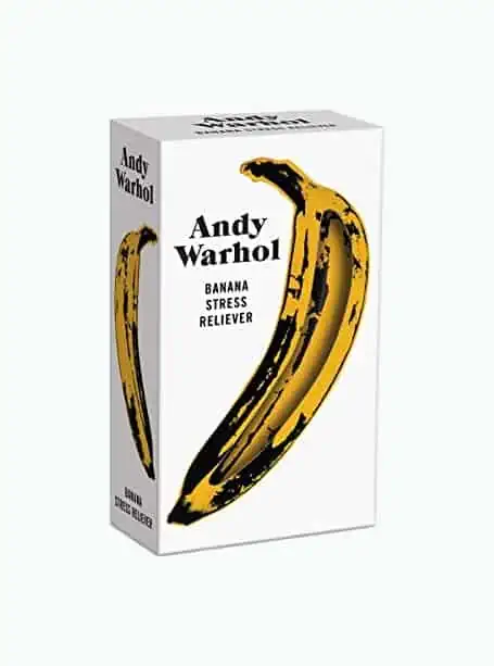 Product Image of the Warhol Banana Stress Reliever